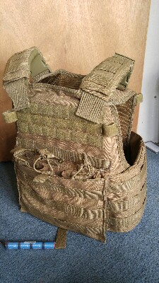 SOLD Condor tan plate carrier | HopUp Airsoft