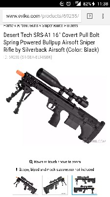 SOLD WTT/WTB Silverback SRS | HopUp Airsoft