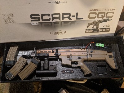 SOLD Tokyo Marui Recoil Shock Scar L Cqc | HopUp Airsoft