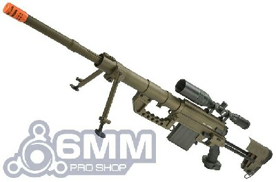 CheyTac Licensed M200 Intervention Bolt Action Custom Sniper Rifle (Model:  Black), Airsoft Guns, Heavy Weapons -  Airsoft Superstore