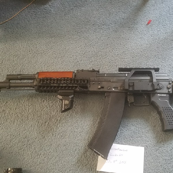 SOLD E&L Gen 2 AK 74 with real Zenitco, Ameoba Rail, Magnifier | HopUp ...