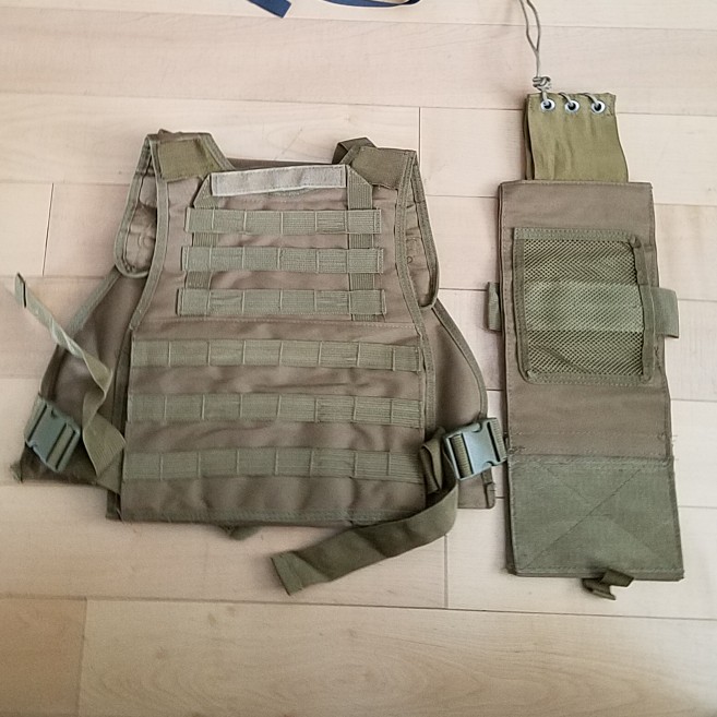 SOLD Matrix Tan MOLLE Vest with Cummerbund | HopUp Airsoft