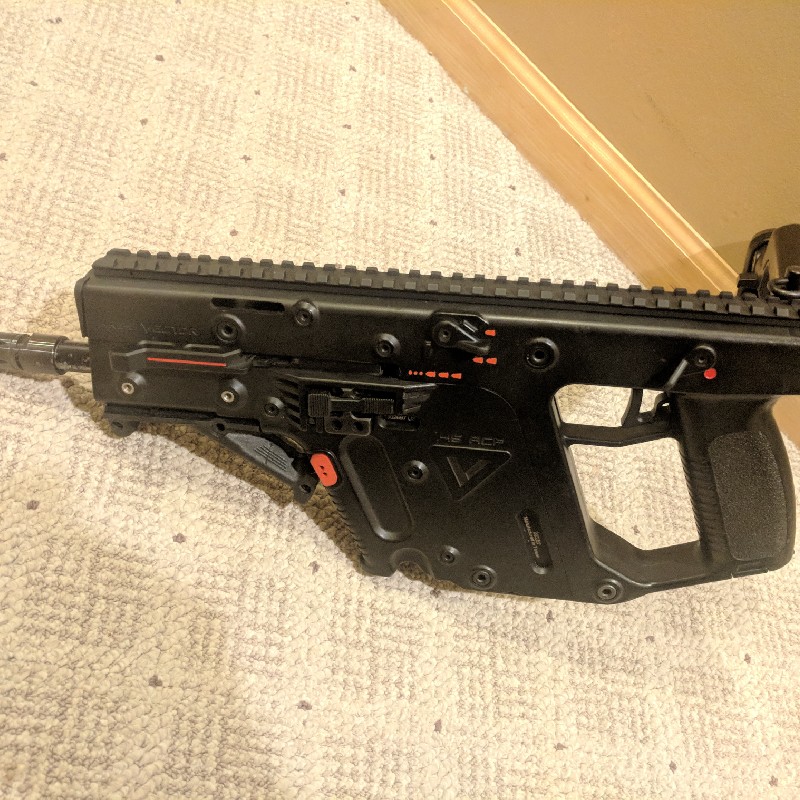 SOLD KWA KRISS Vector with parts and drum mag | HopUp Airsoft