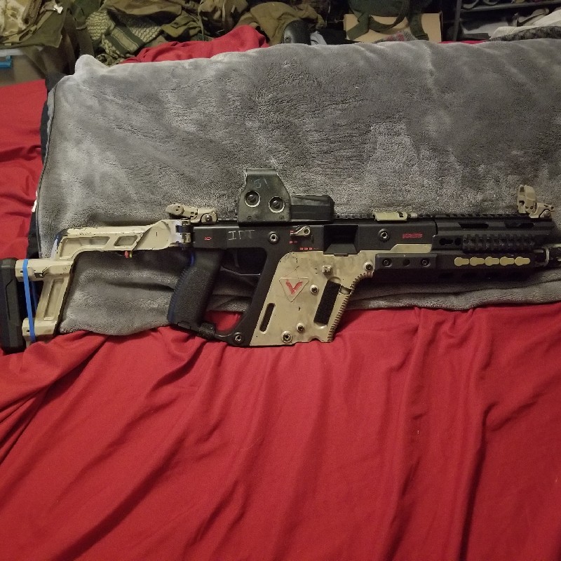 SOLD *WTS or Sell* upgraded krytac Kriss Vector | HopUp Airsoft