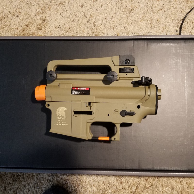 SOLD Black and tan aeg bodies | HopUp Airsoft