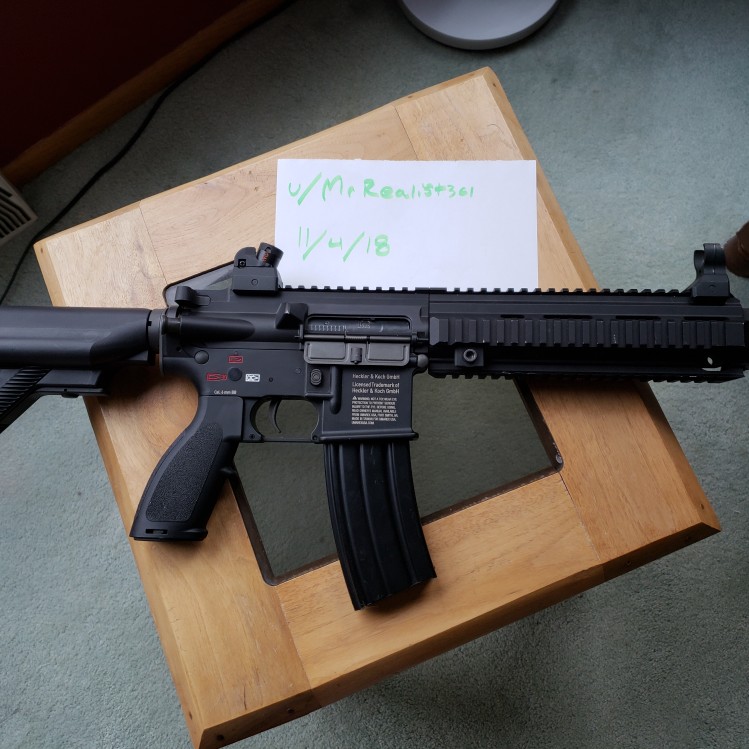 SOLD HK 416 Cqb PRICE DROP!!! | HopUp Airsoft