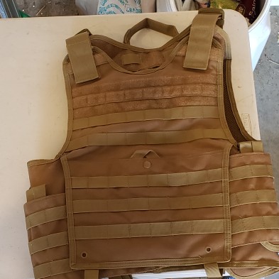 SOLD Condor large tan plate carrier | HopUp Airsoft