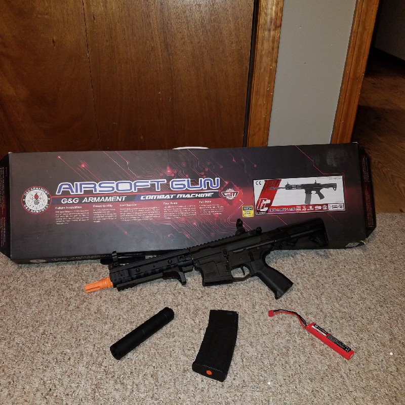 Sold G G Cm16 Raider L Hopup Airsoft