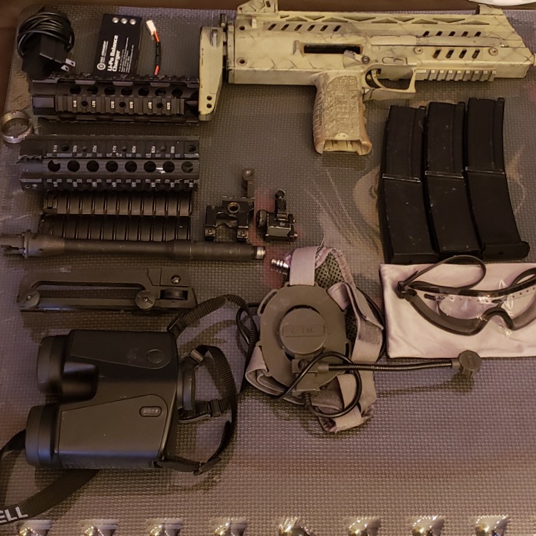 SOLD Gear, boneyard SMG8, MK18 Parts, impression kit | HopUp Airsoft