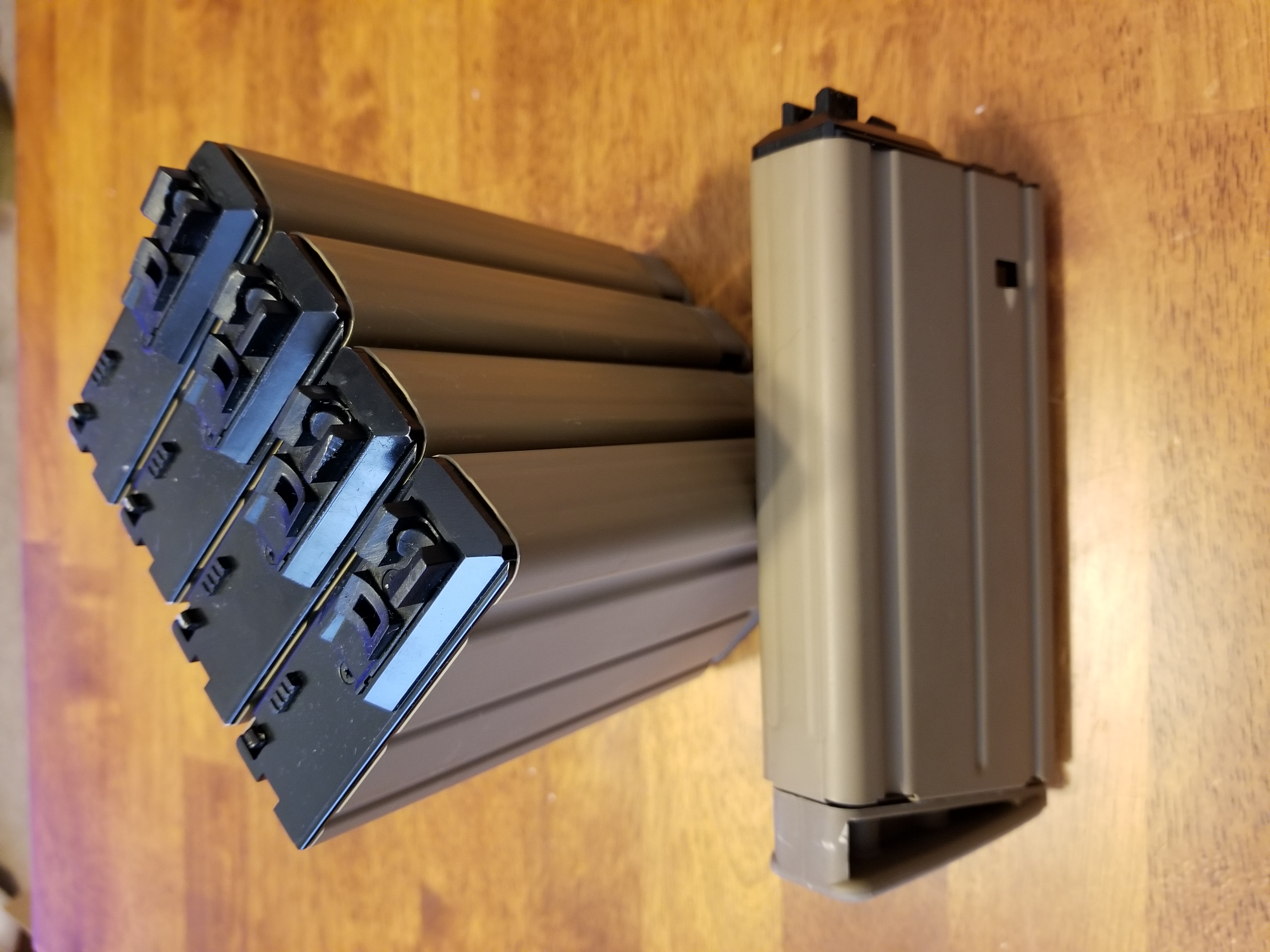 SOLD WE SCAR H GBB Magazines (FDE) | HopUp Airsoft