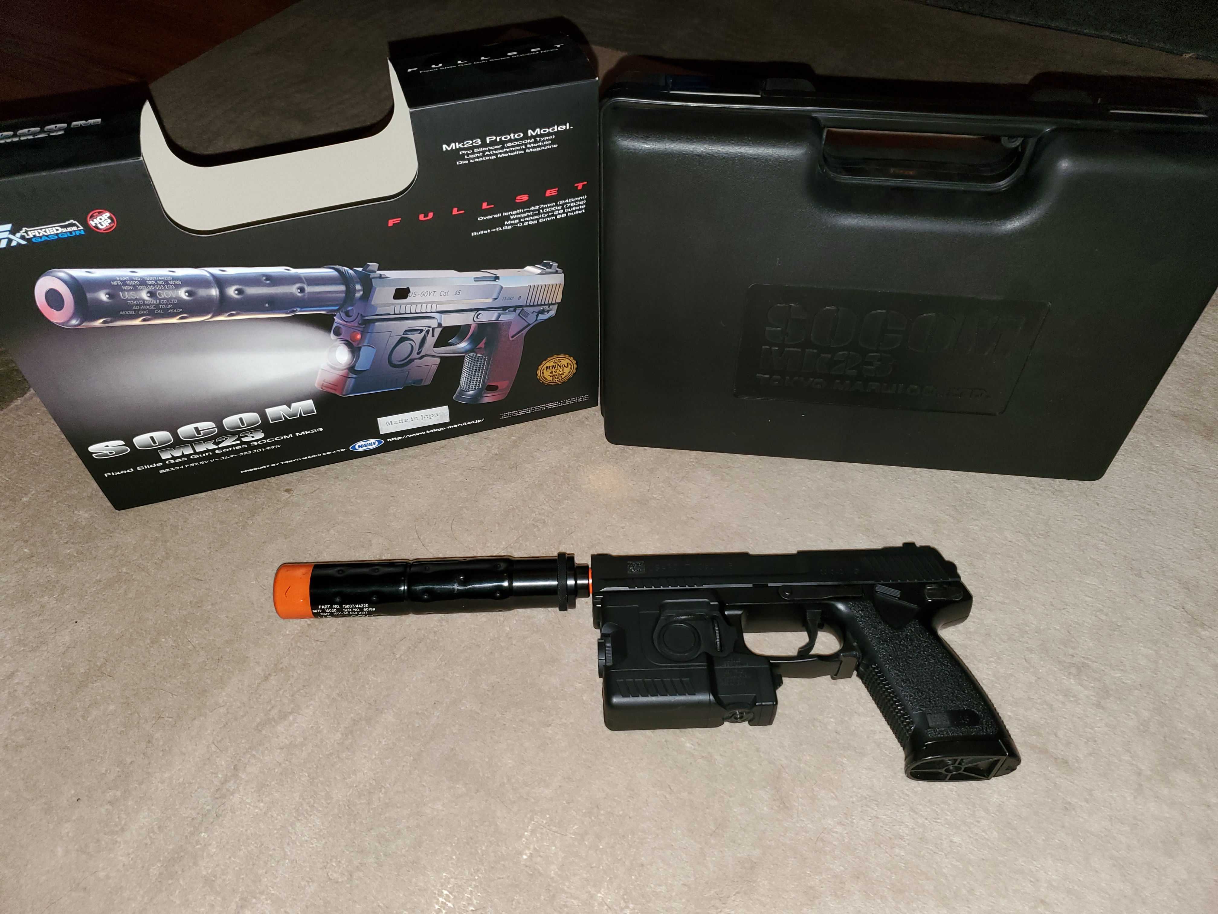 SOLD Tokyo Marui MK23 w/ upgrades | HopUp Airsoft