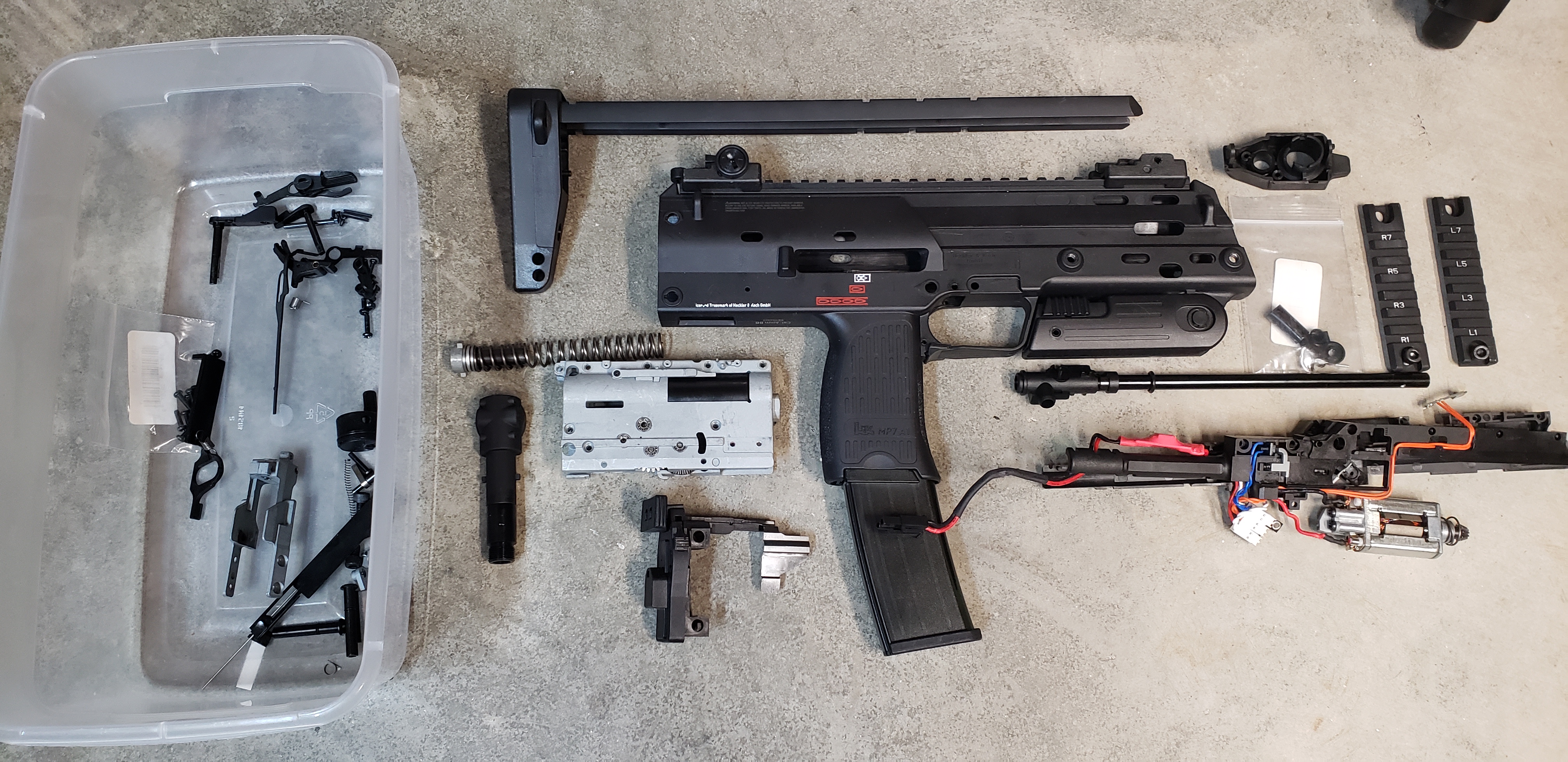 Sold Vfc Mp7 For Parts Or Rebuild Hopup Airsoft