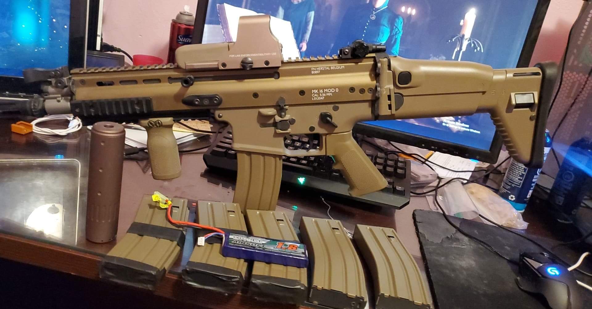 SOLD Upgraded Tokyo Marui Scar L Ngrs | HopUp Airsoft