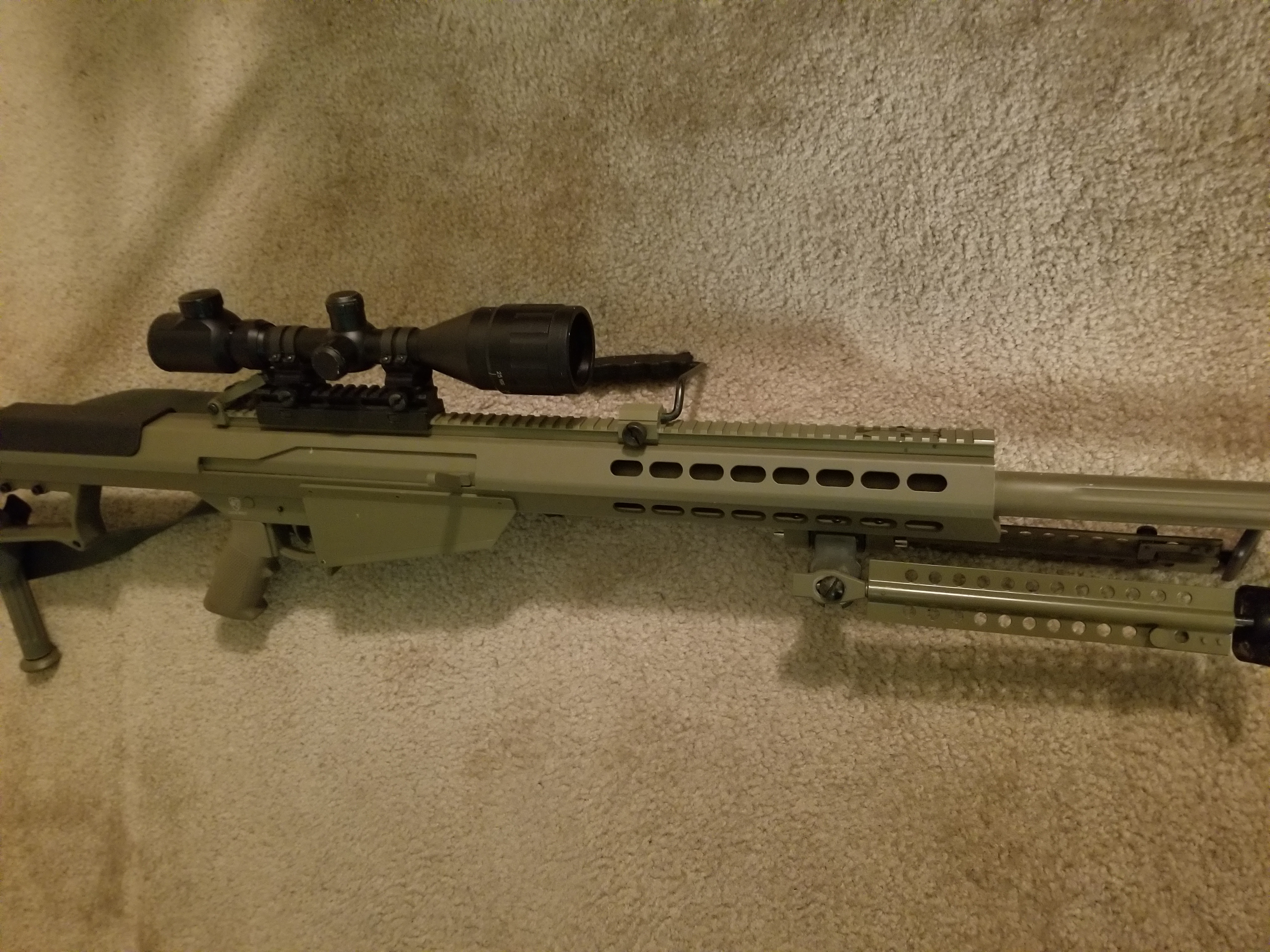 Sold Snow Wolf 50 Cal Full Metal Sniper Hopup Airsoft