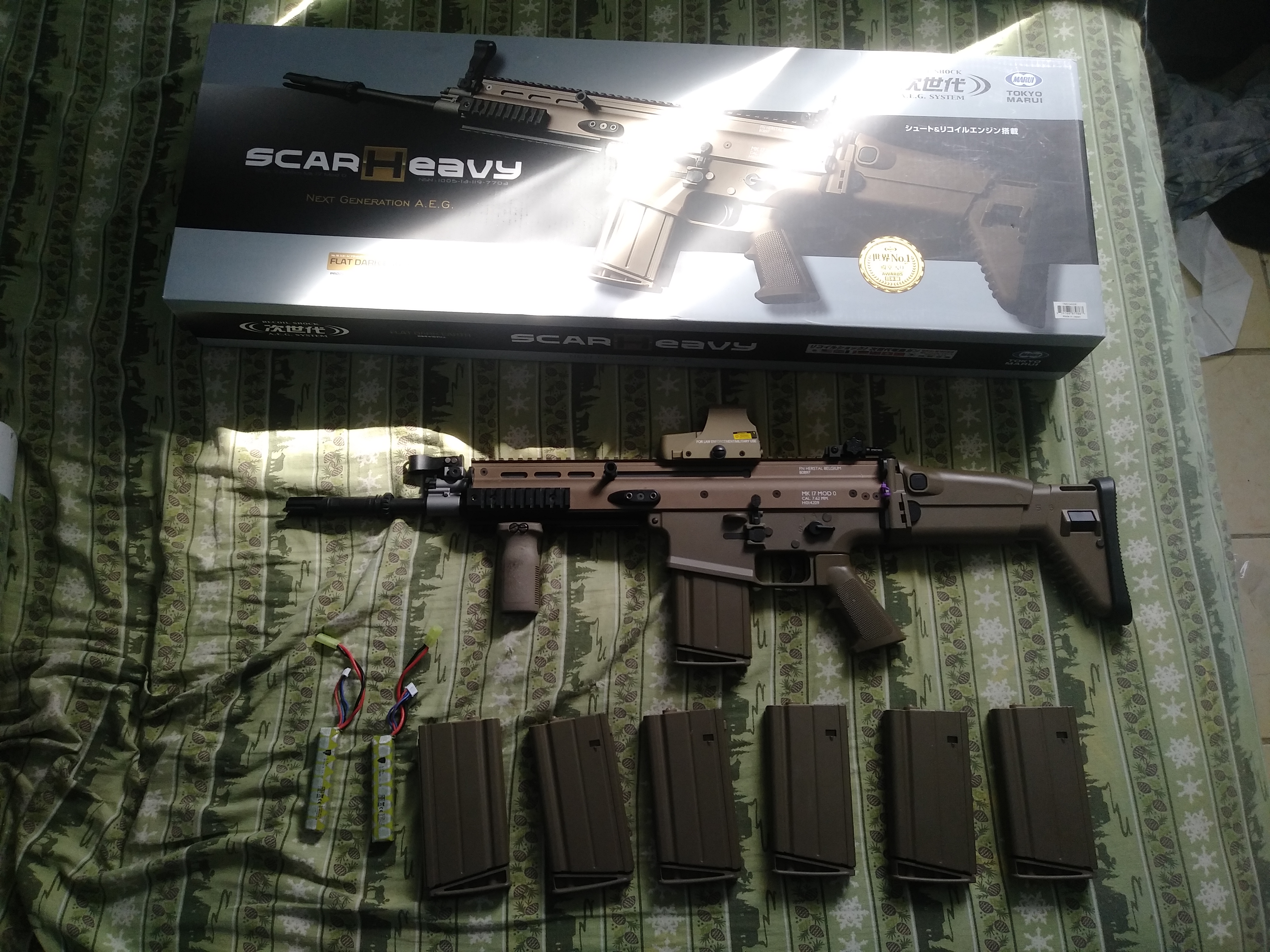 SOLD Tokyo marui Scar H highly upgraded DMR | HopUp Airsoft