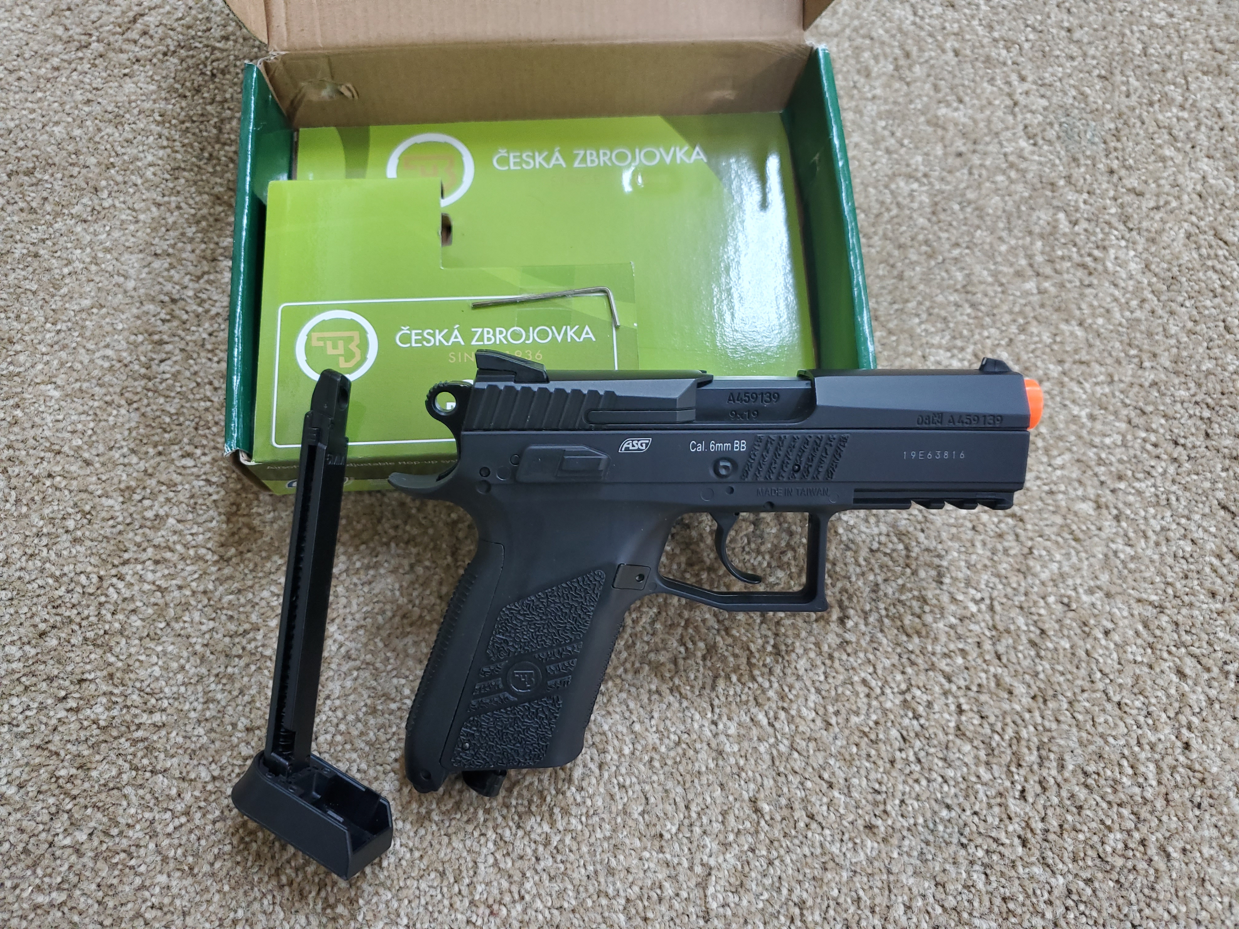 ASG CZ 75 P-07 Duty Airsoft Pistol