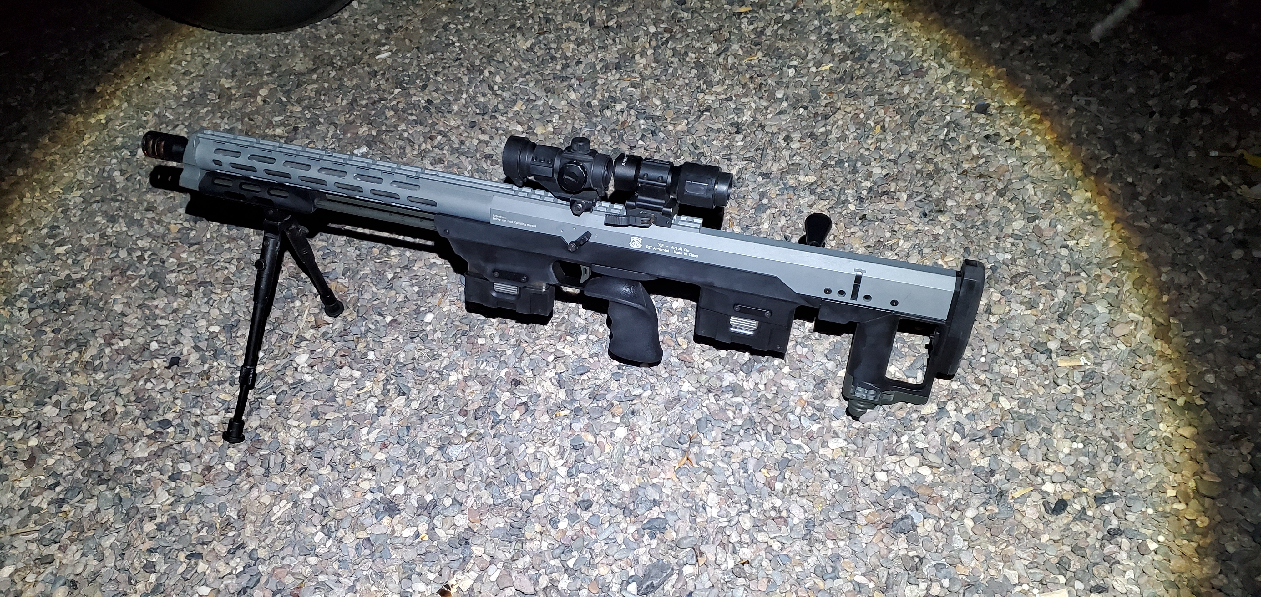 Sold Gas Dsr 1 W 3 Mags Hopup Airsoft