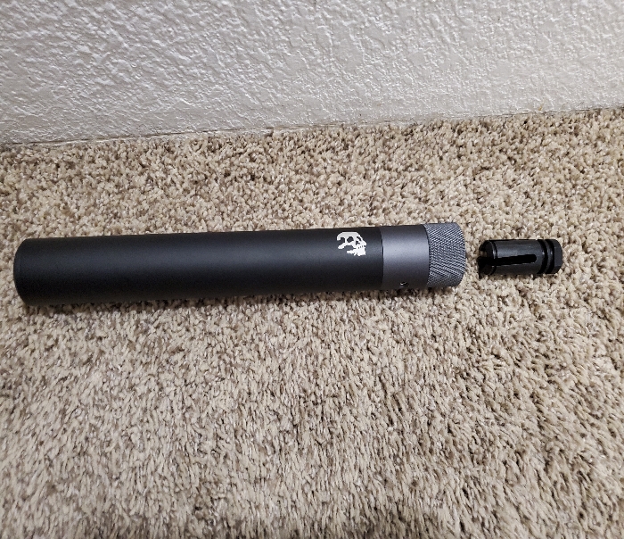 Sold New G P M Zombie Killer Qd Foam Filled Suppressor Hopup Airsoft