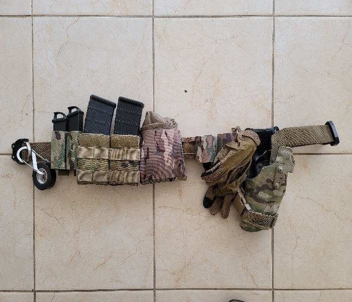 SETUP  MULTICAM BELT SETUP! - Femme Fatale Airsoft