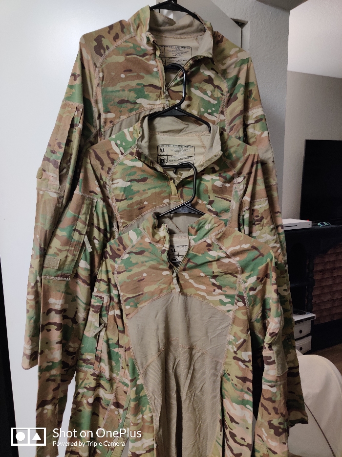 WTS/WTT 3 Army combat shirts XL | HopUp Airsoft