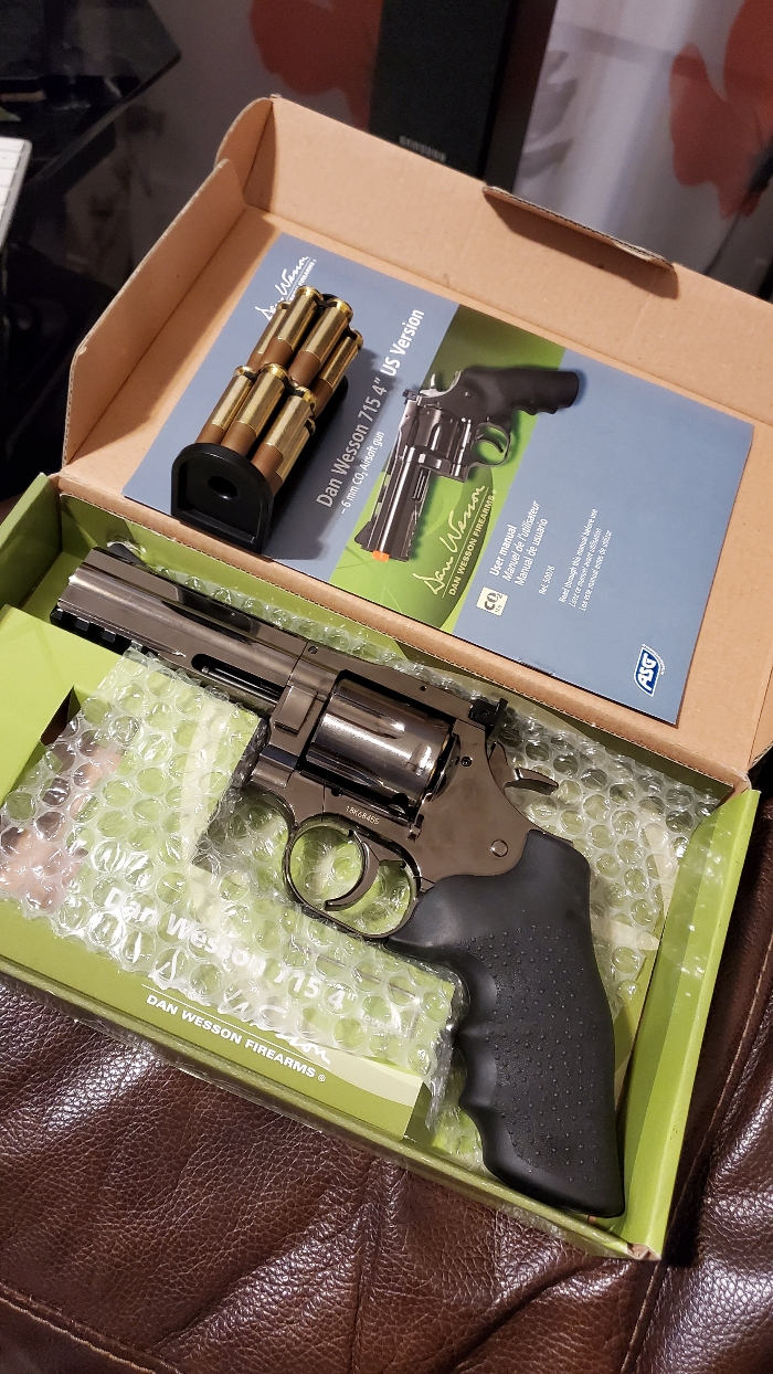 SOLD ASG DAN WESSON + SNAKE SHOT | HopUp Airsoft