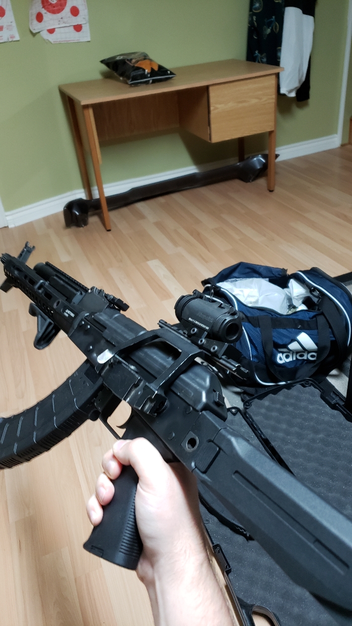 SOLD Real Steel AK Rail Mount | HopUp Airsoft