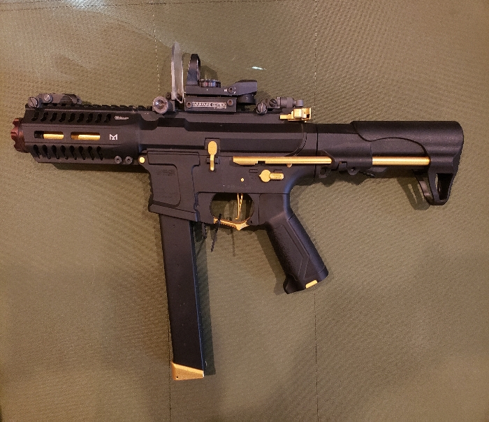 SOLD G&G ARP9 Black and Gold Limited Edition | HopUp Airsoft