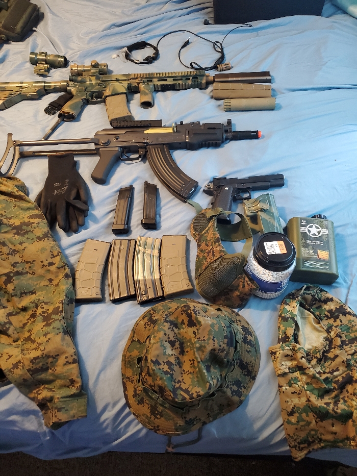 Loadout 416 ak hi cappa marpat | HopUp Airsoft