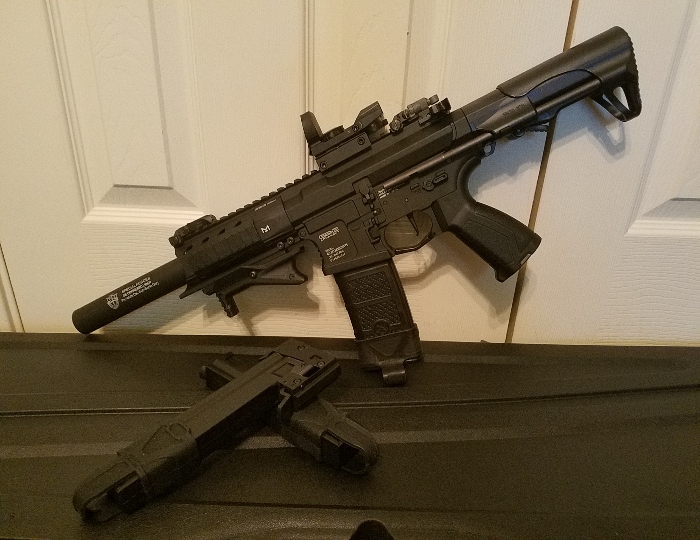 SOLD WTS/WTT G&G Arp556 w/ MP5 Adapter | HopUp Airsoft