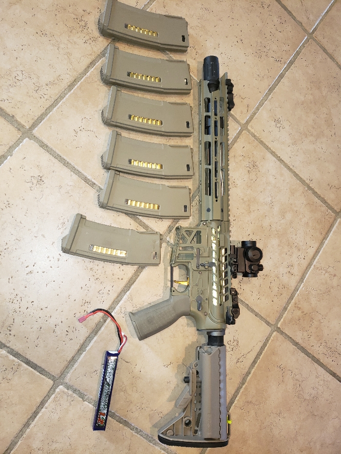 SOLD Pending Sale- Bloomies Skeletonized King Arms | HopUp Airsoft