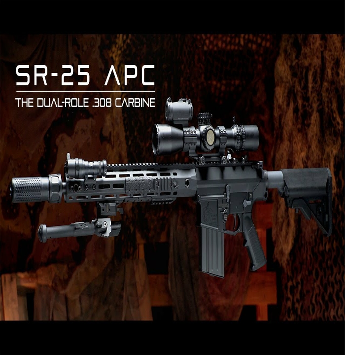 Sold g g knights armament sr25 hopup airsoft