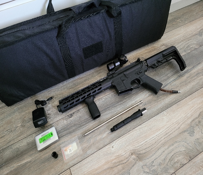 SOLD Krytac HPA M4 AR Rifle with extras | HopUp Airsoft