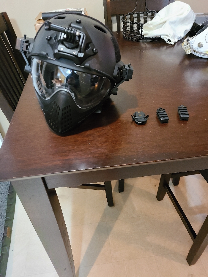 SOLD Dye mask/ helmet with go pro mount ect | HopUp Airsoft