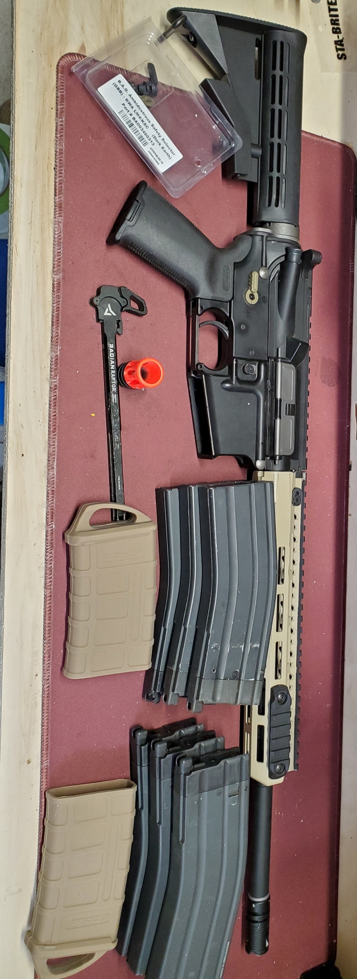 SOLD KWA LM4 PTS GBB and some bits | HopUp Airsoft