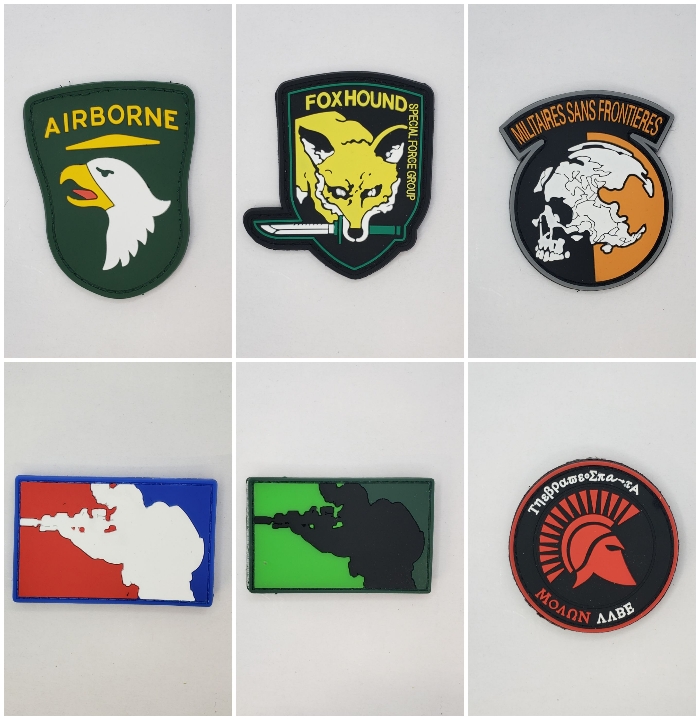 $8 PVC Tactical Patches | HopUp Airsoft