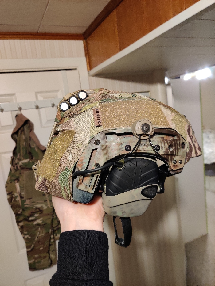 SOLD Team Wendy Agilite Helmet Cover (Multicam) | HopUp Airsoft