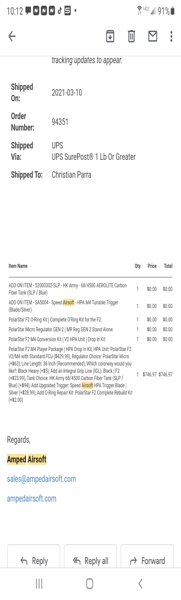 SOLD Polarstar F2 kit | HopUp Airsoft