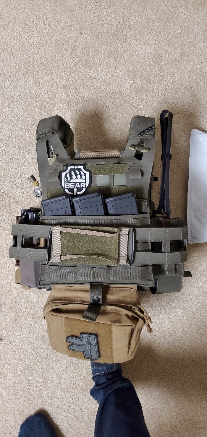 Crye SPC, Crye m4 flap, Haley hanger (sold) | HopUp Airsoft