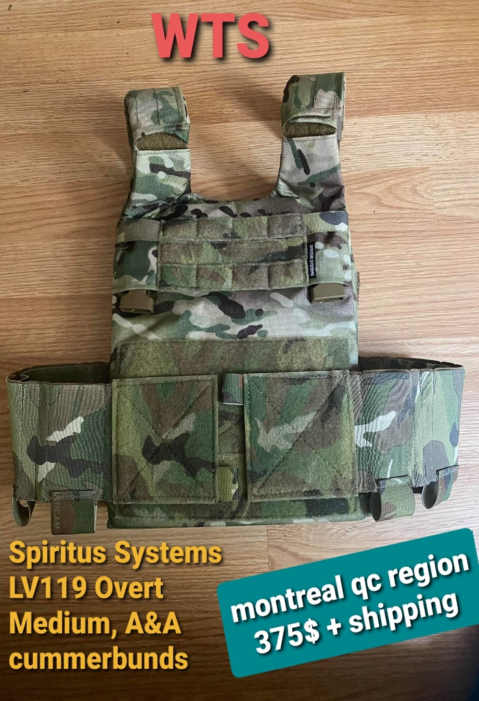 Spiritus Systems LV-119 Plate Carrier and Microfight