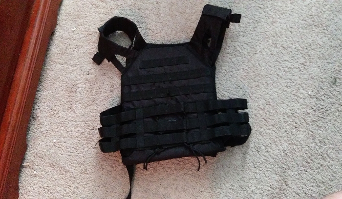 SOLD Standard black molle vest | HopUp Airsoft