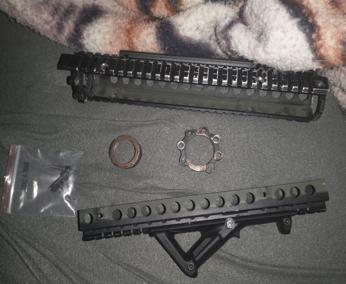 Black mk18 rail SOLD | HopUp Airsoft