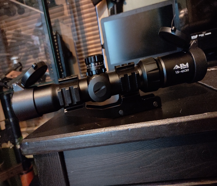 Sold Aim Sports Recon Series Scope X Illuminated Reticle Hopup