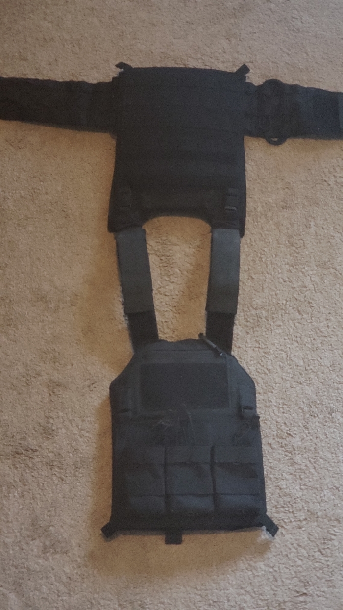 LBX Armatus II Plate Carrier Black | HopUp Airsoft