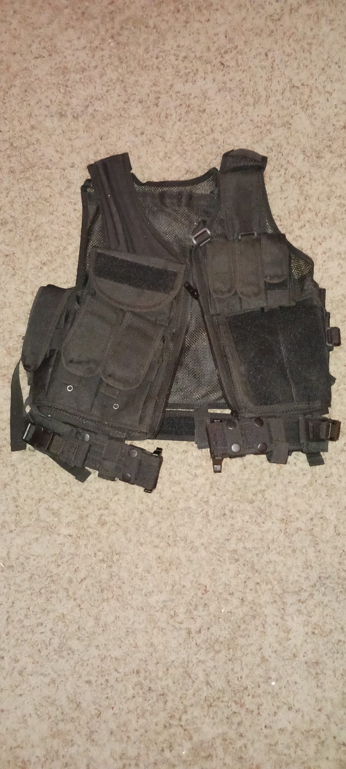 Vest - black  HopUp Airsoft