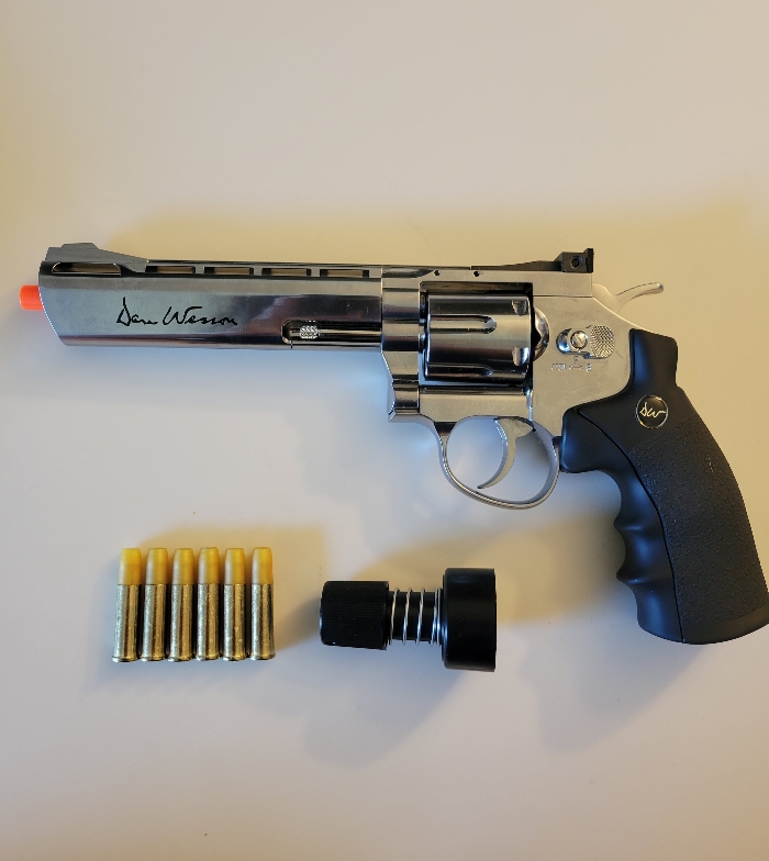 Revolver Co2 Dan Wesson 715 Asg Full Metal 6