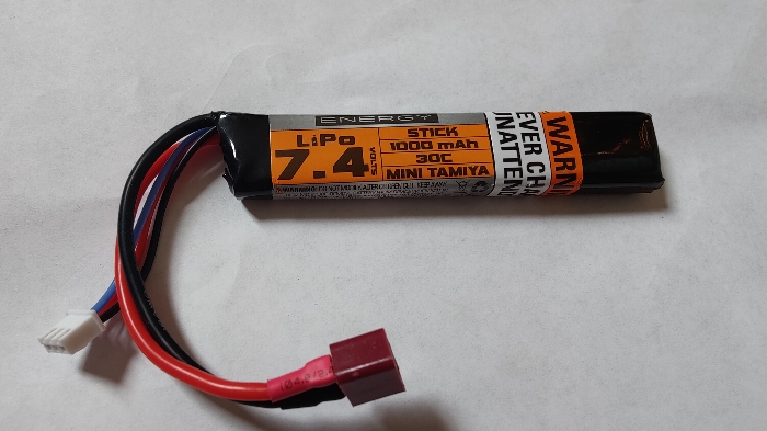 Valken LiPo 7.4v 1200mAh 15C/30C Stick Airsoft Battery (Small