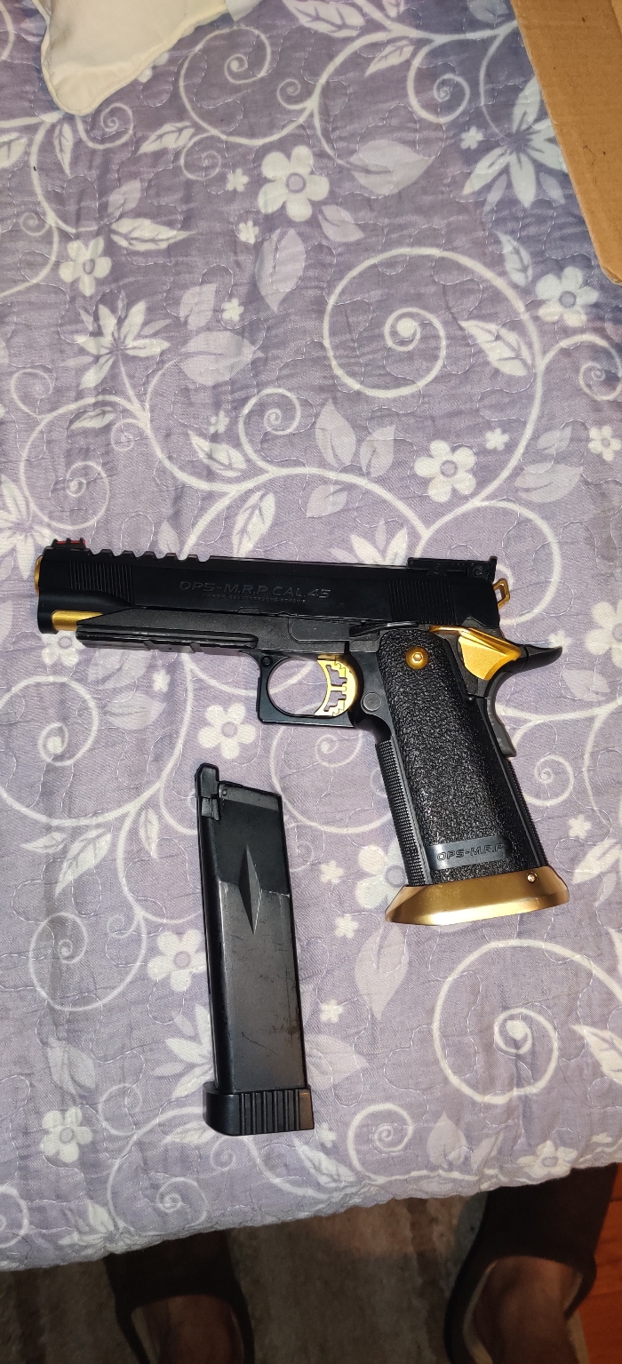 SOLD 2 Tokyo Marui Gold Match Hi Capa HopUp Airsoft