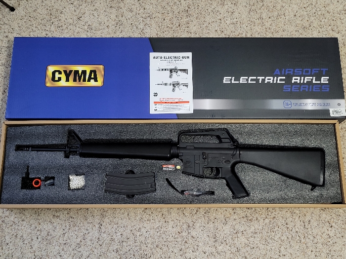 CYMA M16A1 Vietnam Airsoft AEG Rifle (CM009A1)