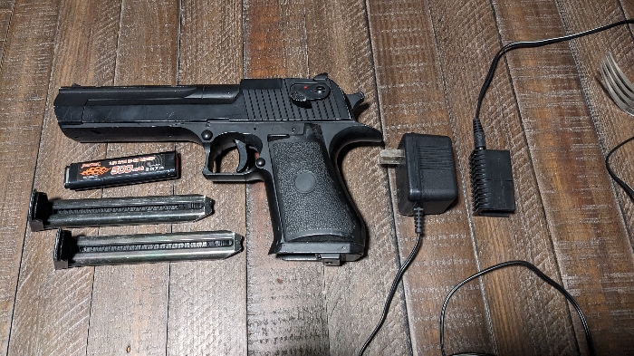 KWC Desert Eagle [Semi/Full-Auto] CO2-Blowback Airsoft Pistol w/ BSA Custom  Cerakote