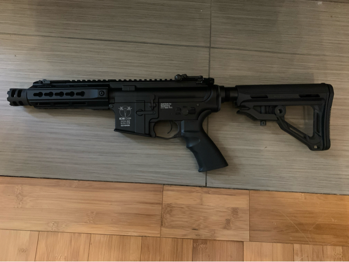 SOLD (Sold). ICS CXP-UK1 “Captain” MTR M4 Airsoft AEG with Full Metal ...